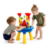 2-in-1 Sand and Water Activity Table Toy Set Children Kids Indoor Outdoor Play