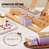 Soap Cutter 0-2in Adjustable Bamboo Soap Slicer With Stainless Steel Wire