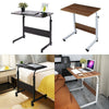 Adjustable Portable Laptop Table Computer Notebook Desk Trolley Sofa Bed Tray UK