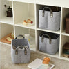 Foldable Felt Storage Basket Closet Toys Hamper Laundry Bag Shelf Box Organizer