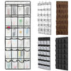 Wall Door Hanging Storage Wardrobe Shelf Bag Holder Organizer Closet Shoe Rack #