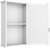 Single Door Bathroom Cabinet Wooden Wall Mountable Bathroom Storage Cupboard UK