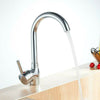 Kitchen Sink Mixer Taps Swivel Spout Single Lever Tap Mono Modern Chrome Faucet