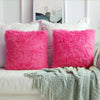 4X Faux Fur Cushion Covers Pillowcase Pillow Cushion Cover Home Decor 17 x 17"