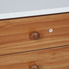 2 Drawers Wooden Bedside Table Cabinet Nightstand Side Storage Bedroom Furniture