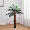Large Artificial Palm Tree with Pot Realistic Fake Tropical Plant Indoor Outdoor