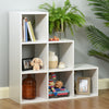 White 6 Cube Shelving Unit Home Furniture Storage Shelves/Booksh