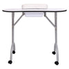 New Portable Foldable Mobile Manicure Nail Art Table Beauty Salon Desk Carry Bag