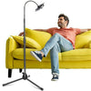 Universal Tripod Floor Stand Holder Adjustable Gooseneck For iPad iPhone Tablet