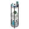 Metal 3 Tier Corner Storage Shower BathroomCaddy Shelving Free Standing Shelf