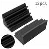 12pcs Bass Traps Sound Fix High Performance Studio Acoustic Foam Corner Cubes UK
