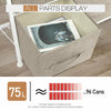 5|6|8 Draws Fabric Chest of Drawer Bedroom Furniture Hallway Storage Metal Frame