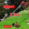 88V Electric Grass Trimmer Garden Lawn Heavy Duty Weed Strimmer Cutter 1200W