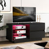 MODERN LED COFFEE TABLE SIDE END TABLE TV STAND CABINET LIVING ROOM FURNITURE
