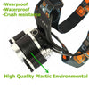 Rechargeable Head Torch Headlamp Light Lamp 12000 Lumens 3 x XML T6 LED Zoom UK