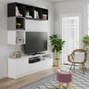 Modern Living Room Furniture Entertainment Center Wall Unit TV Stand Cabinet Set