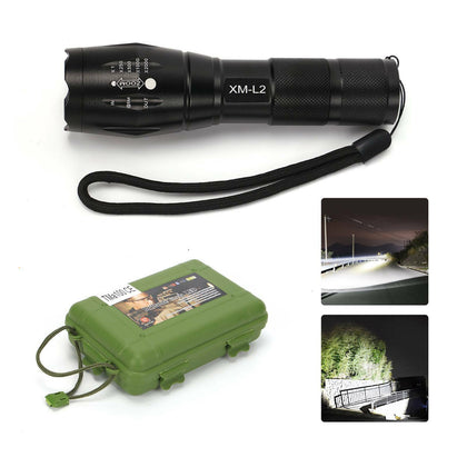 150000LM L2 LED Tactical Flashlight Torch USB Rechargeable Flashlight Hiking UK