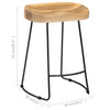 2x Solid Mango Wood Gavin Bar Stools Dining Room Chair Seat Multi Sizes