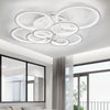 Modern Lamp Ring LED Ceiling Light Chandelier Lights Living Dining Room Decor UK