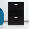 Modern Bedside Table Cabinet Chest of Drawers Nightstand 3 Tier Drawers Bedroom