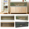 Large Snake Lizard Gecko House Wooden Glass Reptile Vivarium Habitat Cage