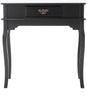 Mirrored Dressing Table Cushioned Stool Make Up Vanity Set Tri-folding Mirror