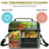 8L Portable Lunch Bag Box Women Men Thermal Insulated Tote Picnic Food Coolbag