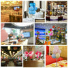 10x 7 In 1 Plastic Balloon Accessory Base Table Aupport Holder Cup Stick Stand