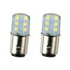 10pcs1157 LED Reverse Brake White Light Bulbs Tail Stop Light Parking Bulbs 12v