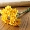 Living Room Wreath Wedding Artificial Plant Narcissus Daffodil Fake Flowers