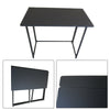 Folding Computer Desk Wooden Foldable Study Table Laptop PC Table Home Office