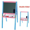 2IN1 Dual Sides Drawing Easel Chalk Blackboard Magnetic Whiteboard Portable Gift