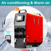 8KW 12V Diesel Air Night Heater LCD Thermostat For Trucks Boat Car Trailer Bus