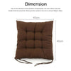 4Pcs Chair Seat Pads Garden Furniture Dining Patio Outdoor Tie On Cushions Thick