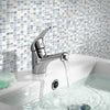Modern Bathroom Basin Sink Tap Monobloc Mixer Taps Waterfall Chrome Brass Faucet