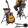 Foldable Musician Stool Guitar Stool Practice Chair Seat Acoustic Guitar Stand