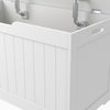 Wooden Toy Box Storage Unit Chest Children Kids Baby Nusery Bedroom Playroom