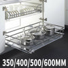 Pull Out Kitchen Basket Slide Out Storage Basket Cupboard Drawer For 350 - 600mm