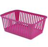 PLASTIC HANDY BASKET STORAGE TIDY ORGANIZER PHARMACY SCHOOL HOME OFFICE