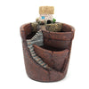 Garden Resin Plant Flower Basket Pot Sky Garden Succulent Resin Herb Cactus Box