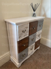 Vintage Chest Drawers Shabby Chic Sideboard Rustic Storage Apothecary Cabinet