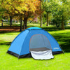 Pop Up Tent Automatic 3-4 Man Person Family Tent Camping Festival Shelter Beach.