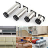 4PCS STAINLESS STEEL FURNITURE LEGS - SOFA, CHAIRS, STOOLS 6/10/15/18cm