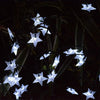 100-20LED SOLAR POWERED RETRO BULB STRING LIGHT GARDEN OUTDOOR FAIRY SUMMER LAMP