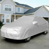 Heavy Duty L Full Car Cover Rain Snow UV Protection Indoor Outdoor Breathable