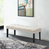 Large Chesterfield Footstool Coffee Table Hallway Bedroom Bed End Bench Seat