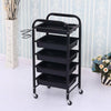 5 Layer Salon Hairdresser Barber Spa Beauty Storage Trolley Hair Roller Cart UK