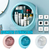 Wall-Mounted ABS Makeup Cosmetic Storage Box Dustproof Organizer Holder Rack