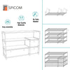 Fabric Cabinet Storage Unit Chest of Drawers Metal Frame Organiser Bedside Table