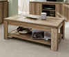 Modern Coffee Table with Storage Shelf Magazine Rack Living Room Furniture